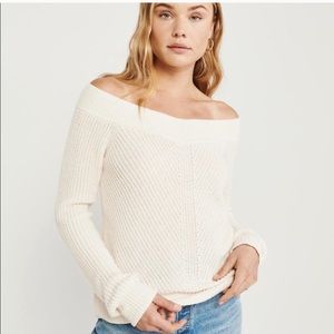 The A&F Off-The-Shoulder Sweater